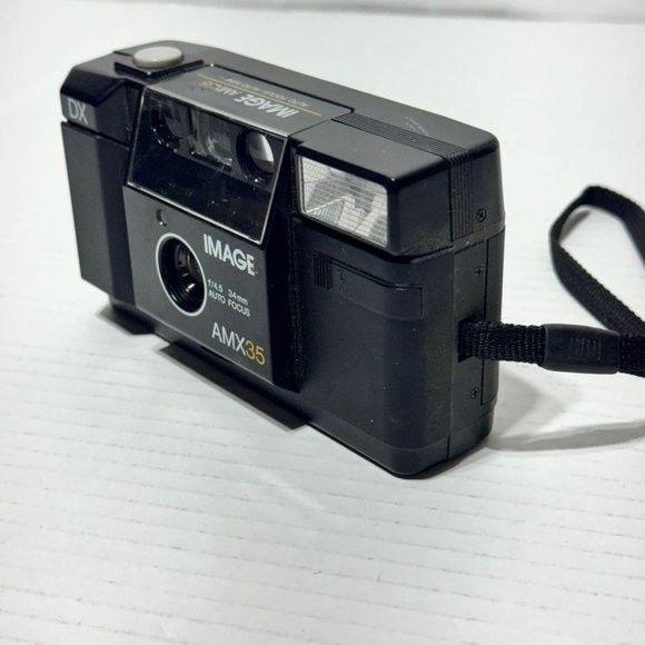 ๐ท Vintage IMAGE MX35 Focus-Free Motorized Camera 35mm with Flash (UNTESTED) - Picture 3 of 8